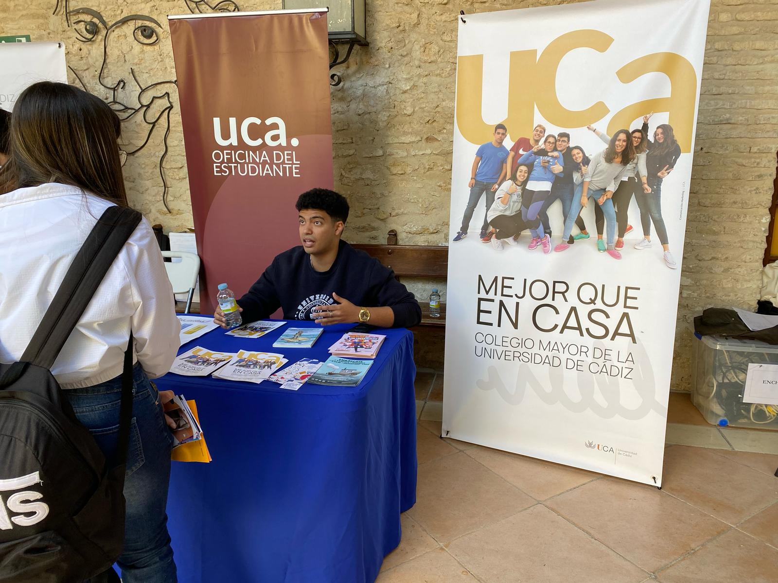 El Colegio Mayor de la Universidad de Cádiz, presente en las XV Jornadas de Orientación Universitaria