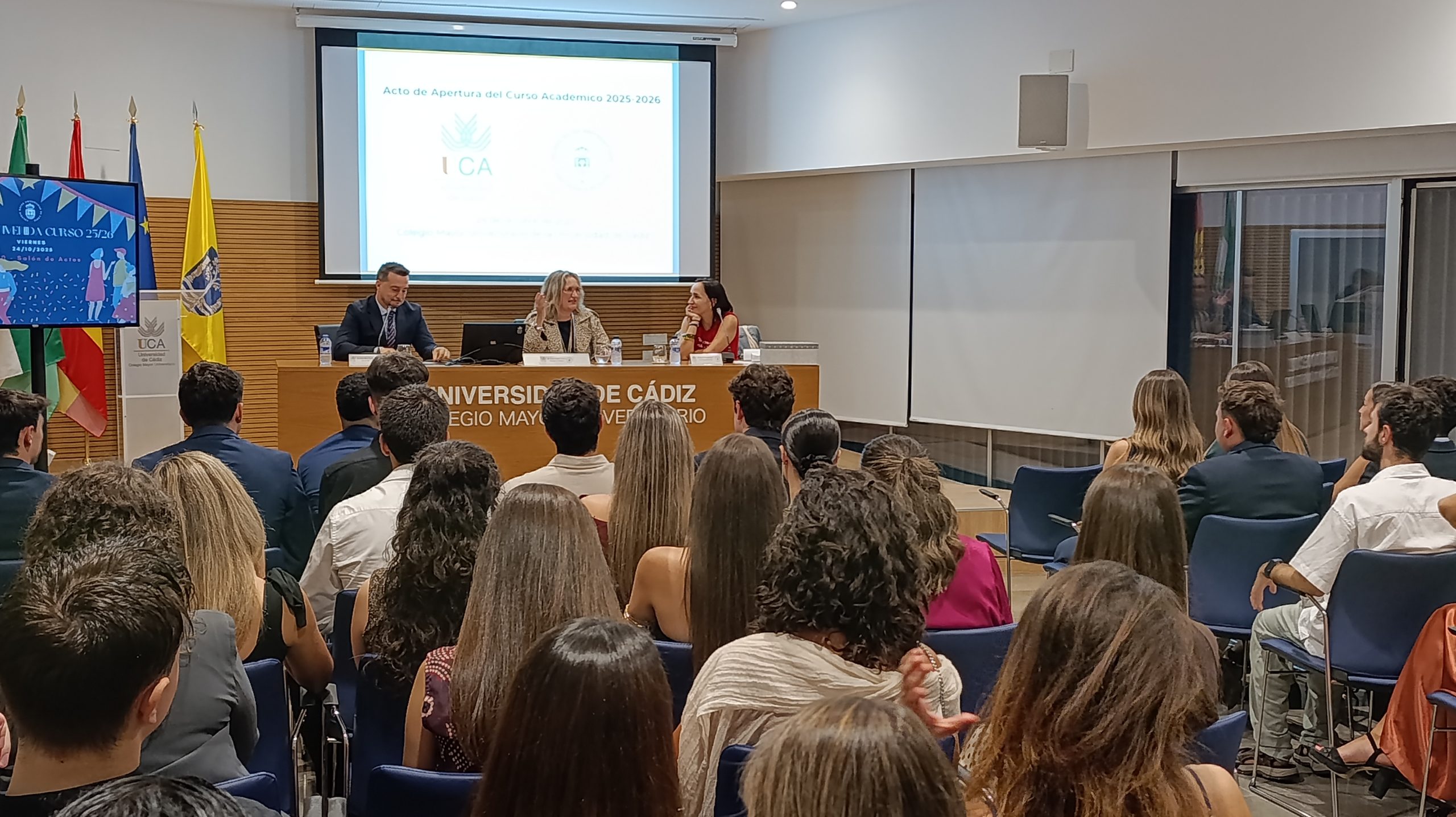 El Colegio Mayor Universitario de la UCA inaugura con ilusión el curso 2025-2026
